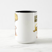 Zoals een Boss Dinosaur Meme | Grunge Mok (Midden)