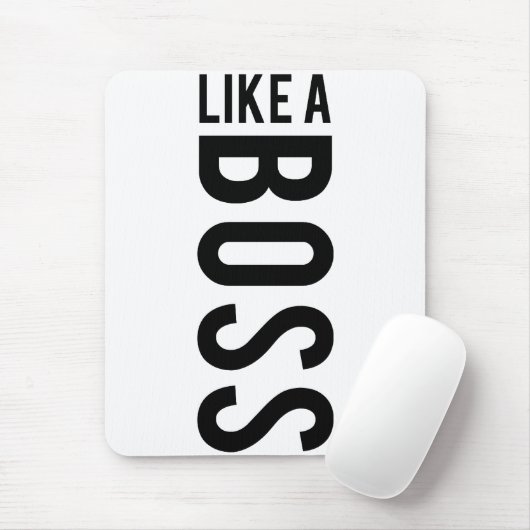 ZOALS EEN BOSS MUISMAT (Met muis)