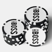 ZOALS EEN BOSS POKERCHIPS (Opstapeling)