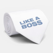 ZOALS EEN BOSS - STROPDAS (Opgerold)