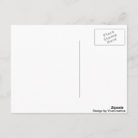 Zoals een briefkaart van het meer (Achterkant)