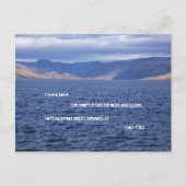 Zoals een briefkaart van het meer (Voorkant)