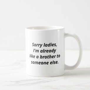Zoals een broer koffiemok