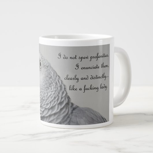 Zoals een dame grote koffiekop (Voorkant rechts)