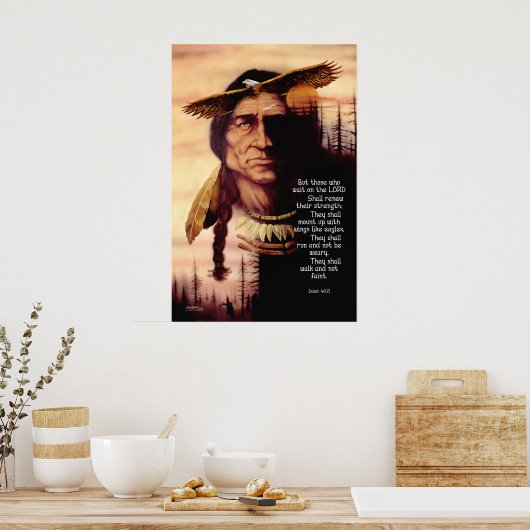 Zoals een Eagle Poster (Keuken)