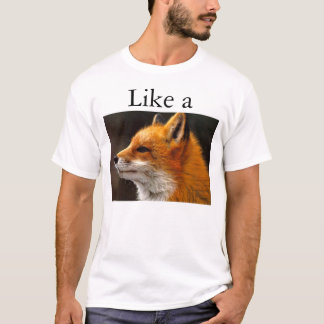 Zoals een fox t-shirt