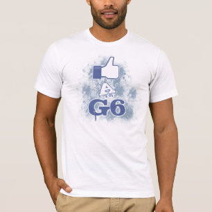 Zoals een G6 T-shirt