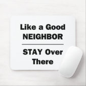 Zoals een goed buurtverblijf daar muismat (Met muis)