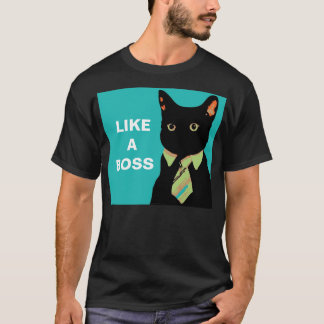 Zoals een grappig zakenshirt met een kat t-shirt