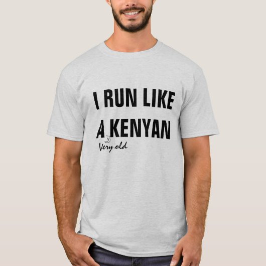 Zoals een Keniaans T-shirt (Voorkant)
