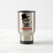 Zoals een meneer - meme reisbeker (Center)