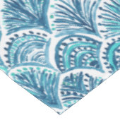 ZOALS EEN MERMAID Nautical Fish Scaling Pattern Tafelkleed (Gekanteld)