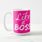 Zoals een Mok met een zwarte roze (Links)