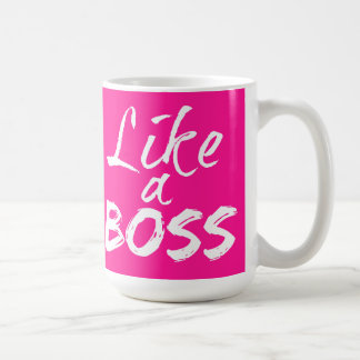 Zoals een Mok met een zwarte roze