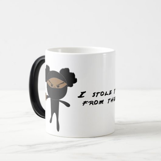 Zoals een Mok van Ninja (Voorkant links)