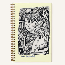 Zoals een Notitieboek uit de schaal