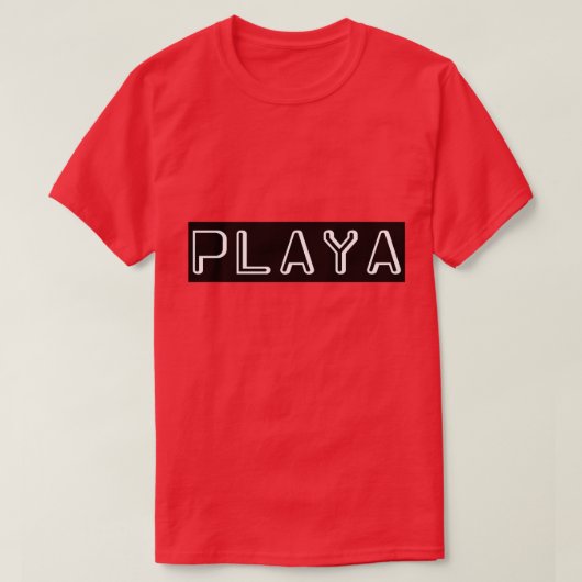 Zoals een Playa  T-shirt (Design voorkant)
