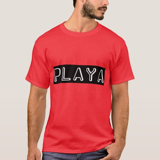 Zoals een Playa T-shirt (Voorkant)