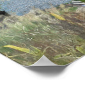 ZOALS EEN SEURAT PAINING Riverside Park NYC Poster (Hoek)