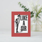 Zoals een SIR Briefkaart (Staand voorkant)