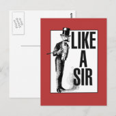 Zoals een SIR Briefkaart (Voorkant / Achterkant)