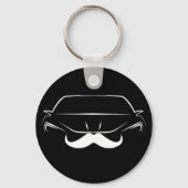 Zoals een Sleutelhanger van Sir 'Stache' (Voorkant)