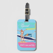 zoals een speedboot bagagelabel (Voorkant (verticaal))