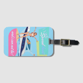 zoals een speedboot bagagelabel