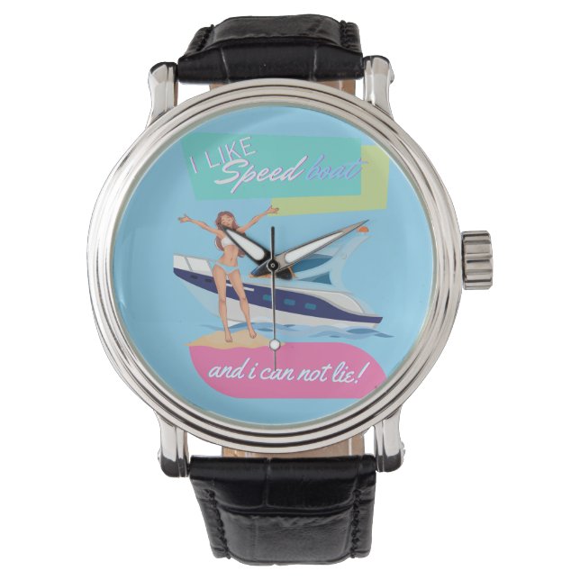 zoals een speedboot horloge (Voorkant)