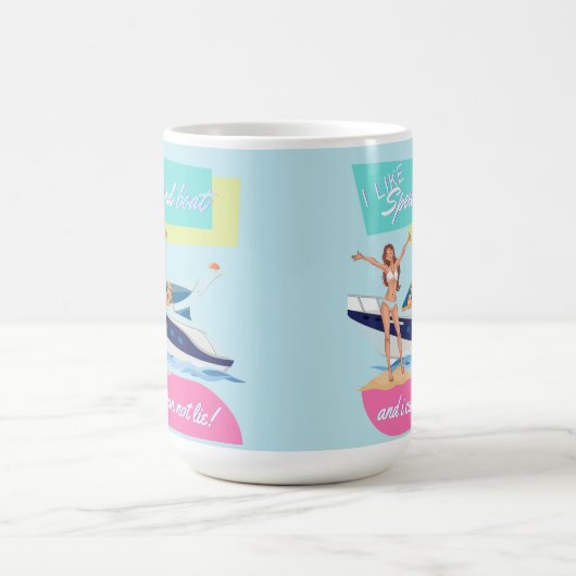 zoals een speedboot koffiemok (Center)