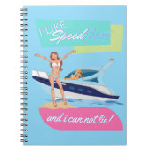 zoals een speedboot notitieboek (Voorkant)