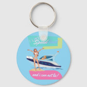 zoals een speedboot sleutelhanger (Achterkant)