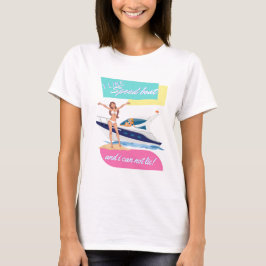zoals een speedboot t-shirt