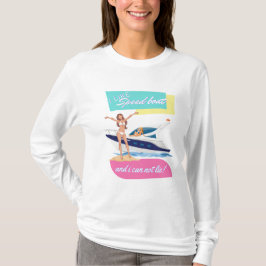 zoals een speedboot t-shirt