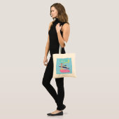 zoals een speedboot tote bag (Voorkant (model))