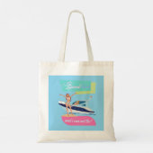 zoals een speedboot tote bag (Achterkant)