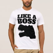 ZOALS EEN T-REX MANNEN T-SHIRS VAN BOSS T-SHIRT (Voorkant)