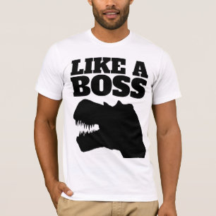 ZOALS EEN T-REX MANNEN T-SHIRS VAN BOSS T-SHIRT