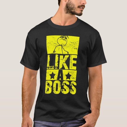 Zoals een T-shirt met een Baas (Voorkant)