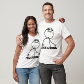 Zoals een T-shirt met een Boss-thema (Unisex)