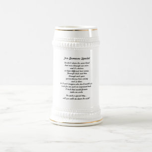 "Zoals een vader" Stein Bierpul