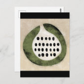 Zoals een vijg of een kiwi Briefkaart (Voorkant / Achterkant)