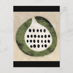 Zoals een vijg of een kiwi Briefkaart