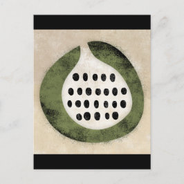 Zoals een vijg of een kiwi Briefkaart