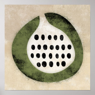 Zoals een vijg of een kiwi Poster muurkunst