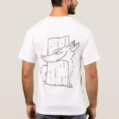 zoals een vos 2 t-shirt (Achterkant)