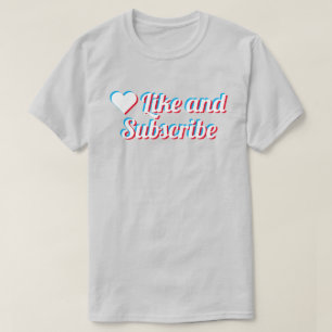 Zoals en je abonneren op T-shirt