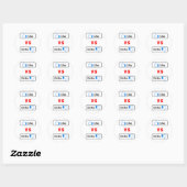 Zoals en wanachtig - sticker (Vel)