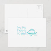 Zoals er geen middernacht is briefkaart (Voorkant / Achterkant)