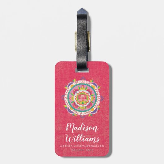 Zoals Frida II Bagagelabel (Achterkant verticaal)